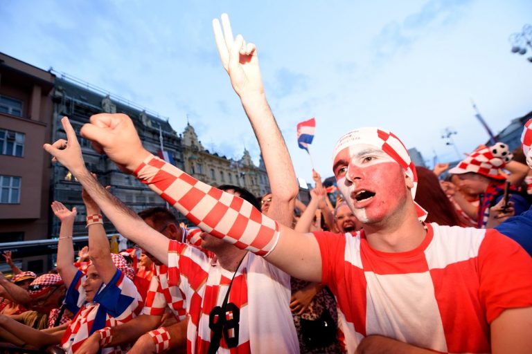 Croazia tifosi cuffie