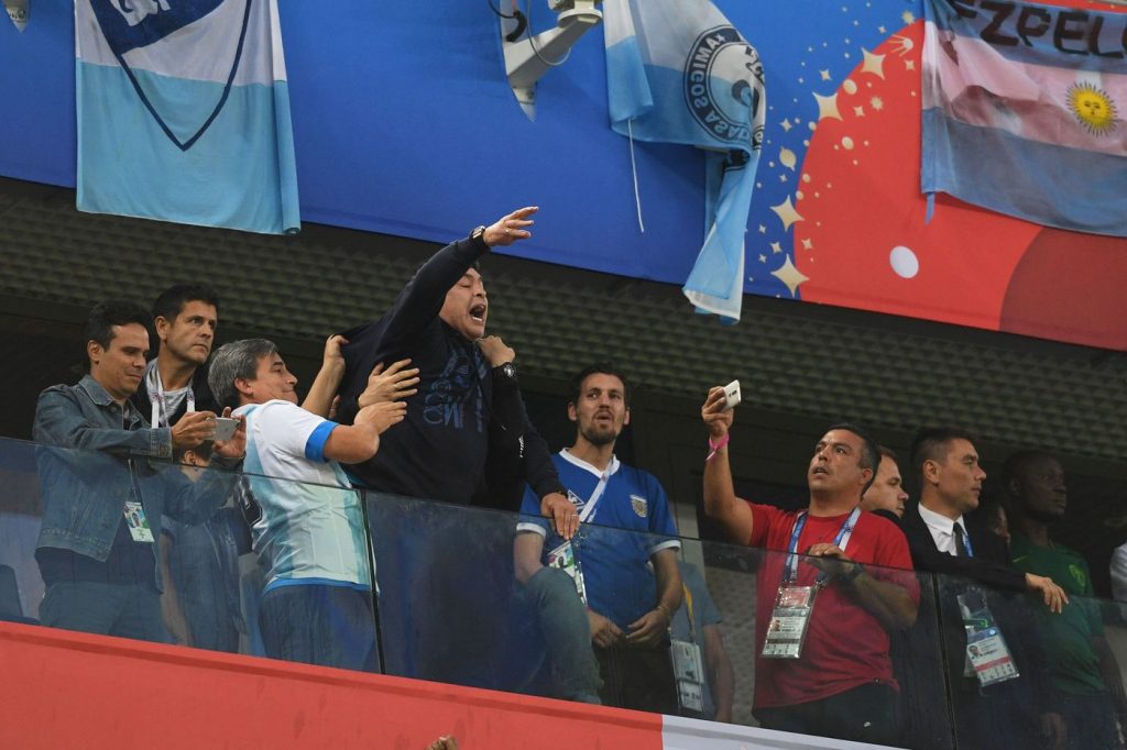 Maradona scomparso