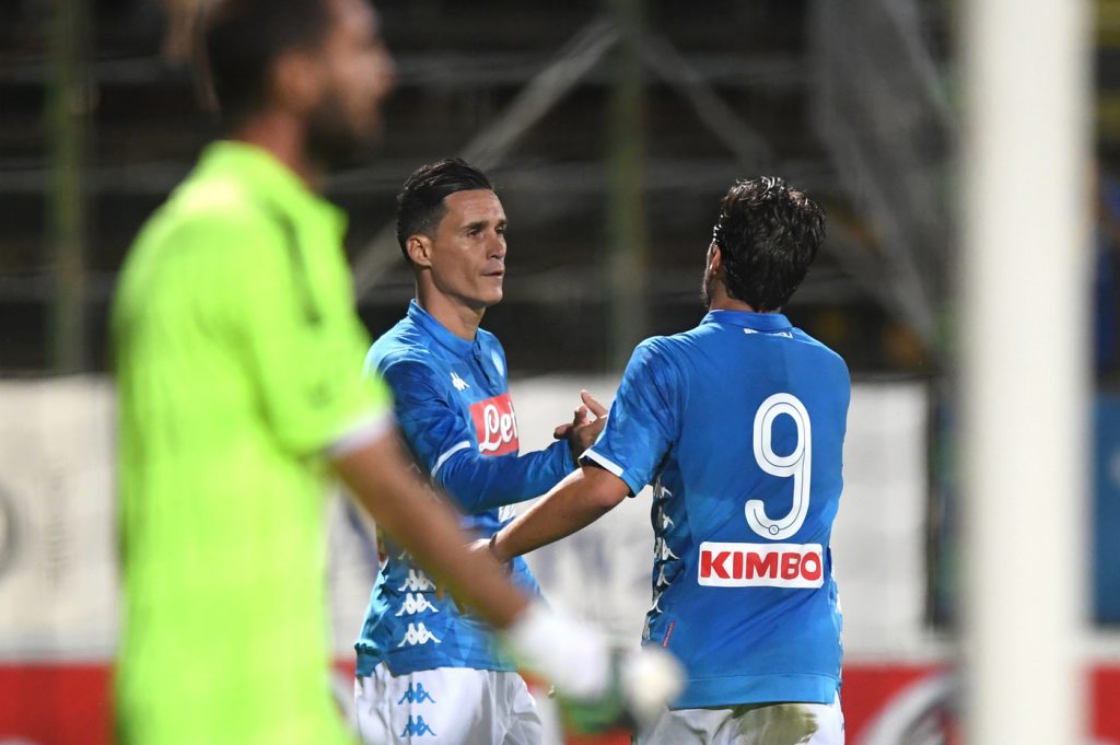 Napoli allenamento