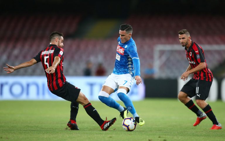 Napoli Milan pagelle