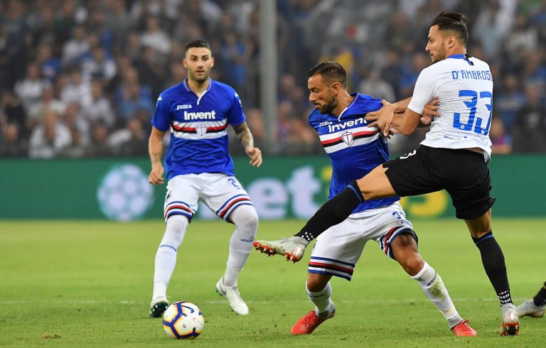 Sampdoria Inter pagelle