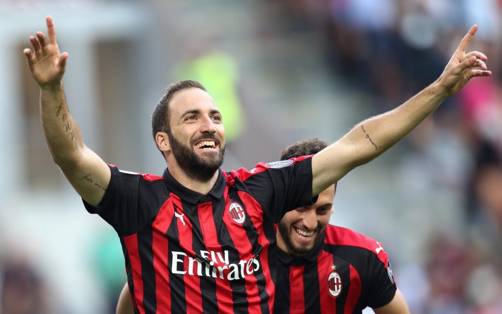 Infortunio Higuain