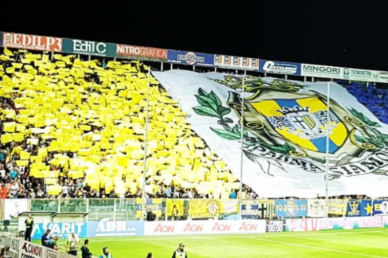 Parma-Juve coreografia