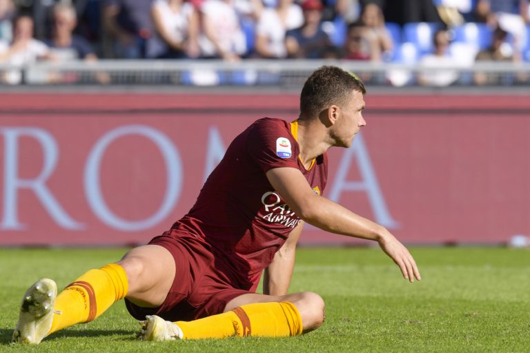 Infortunio Dzeko