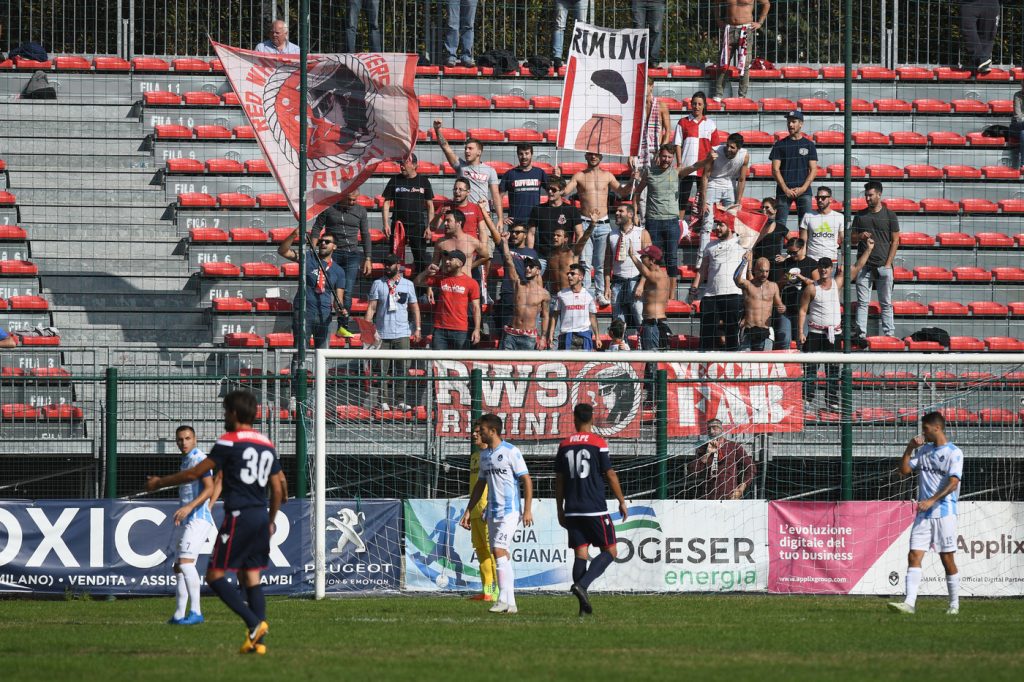 Rimini-Ternana interrotta