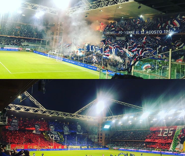Coreografia Genoa-Sampdoria