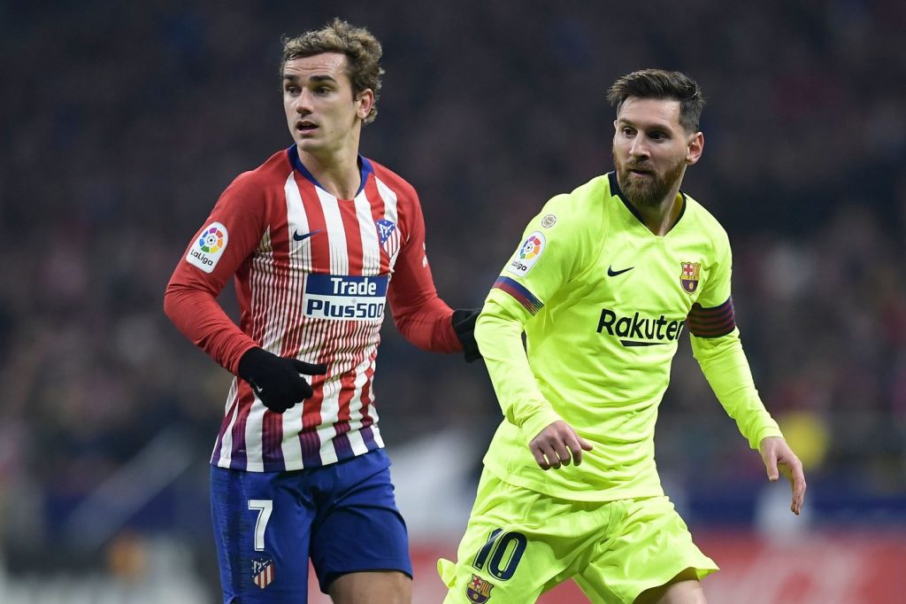barcellona atletico Dazn