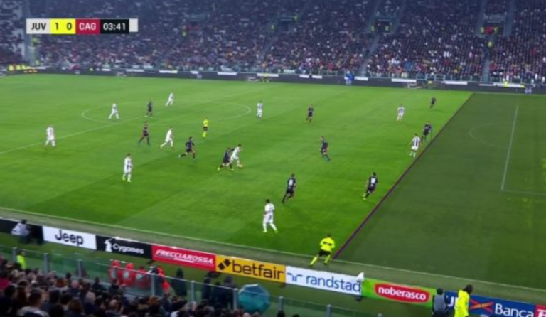 Juventus-Cagliari moviola