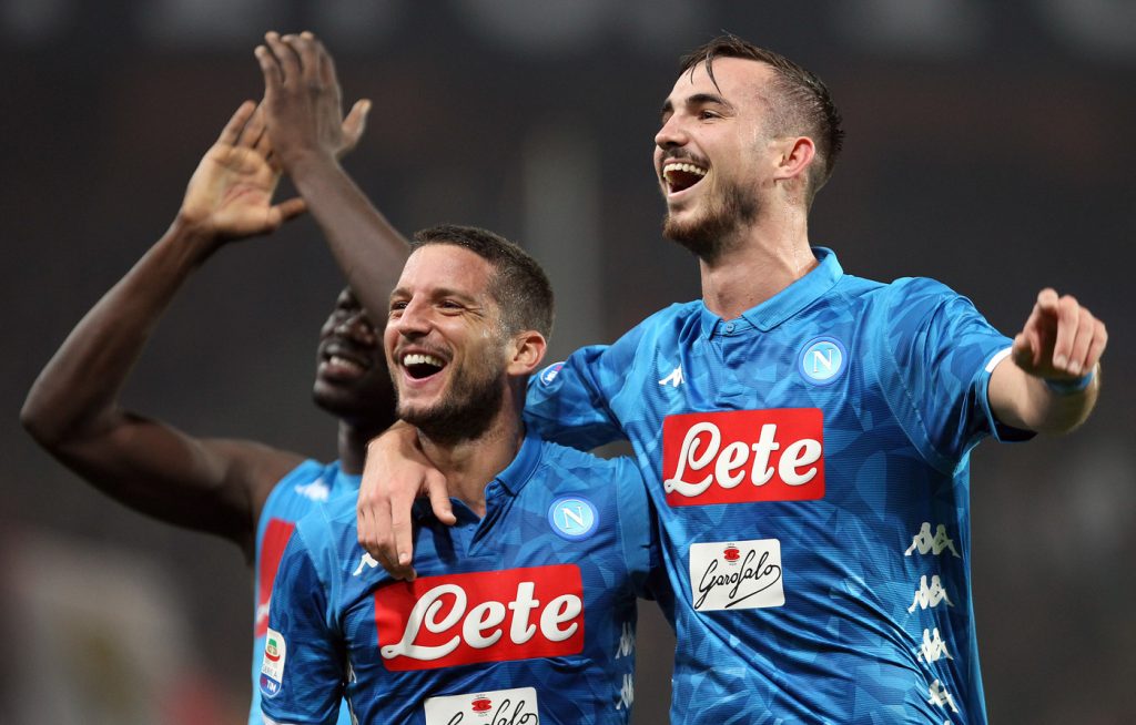 Formazioni Cagliari Napoli