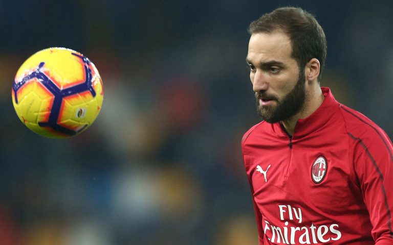 Infortunio Higuain