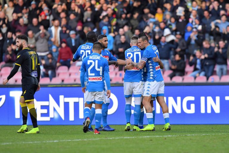 napoli frosinone live