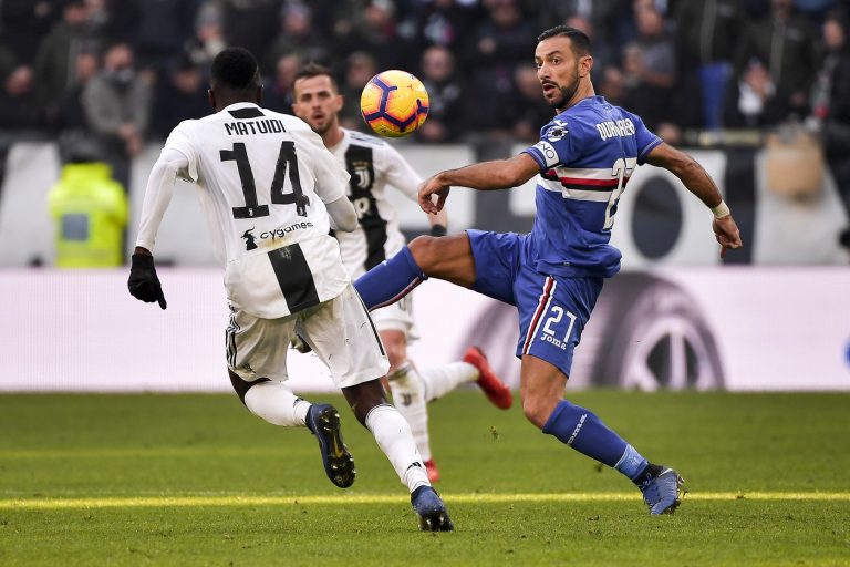 Sampdoria-Juventus formazioni ufficiali
