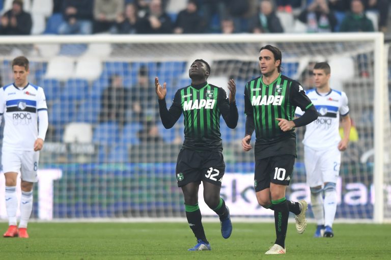 Sassuolo Atalanta pagelle