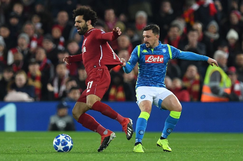 napoli liverpool streaming