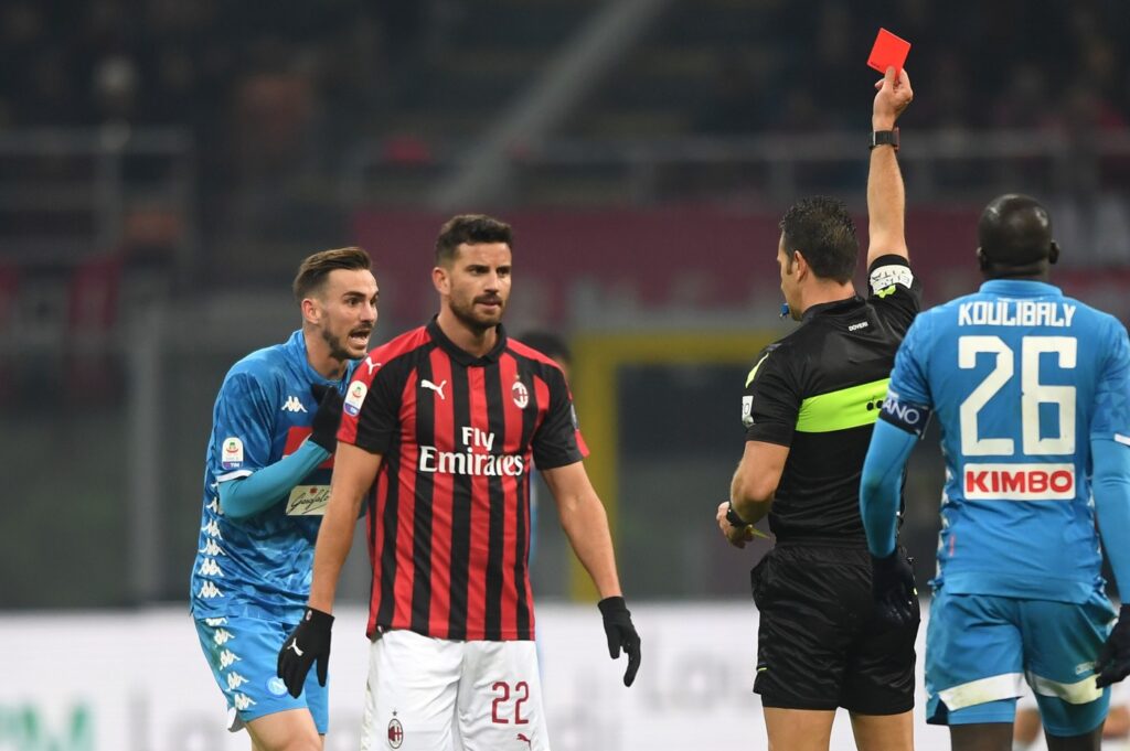 espulsione Fabian Ruiz