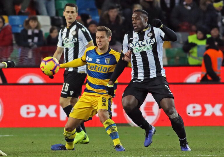 udinese parma streaming