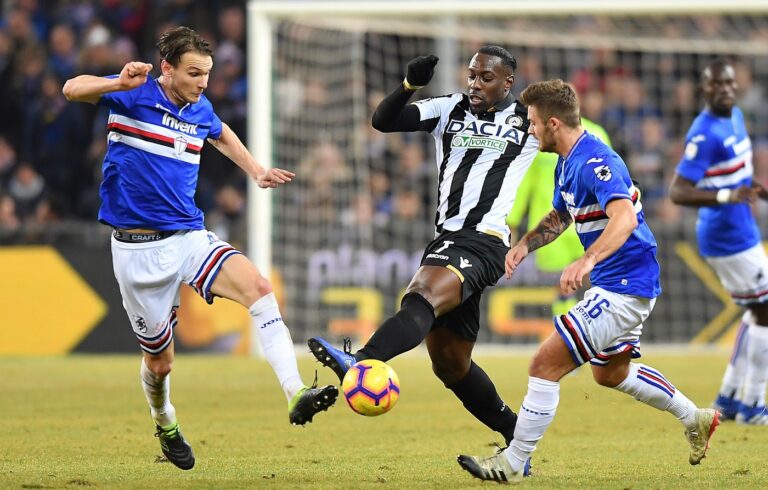 Sampdoria Udinese pagelle