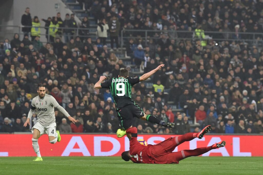 rigore Sassuolo Juve