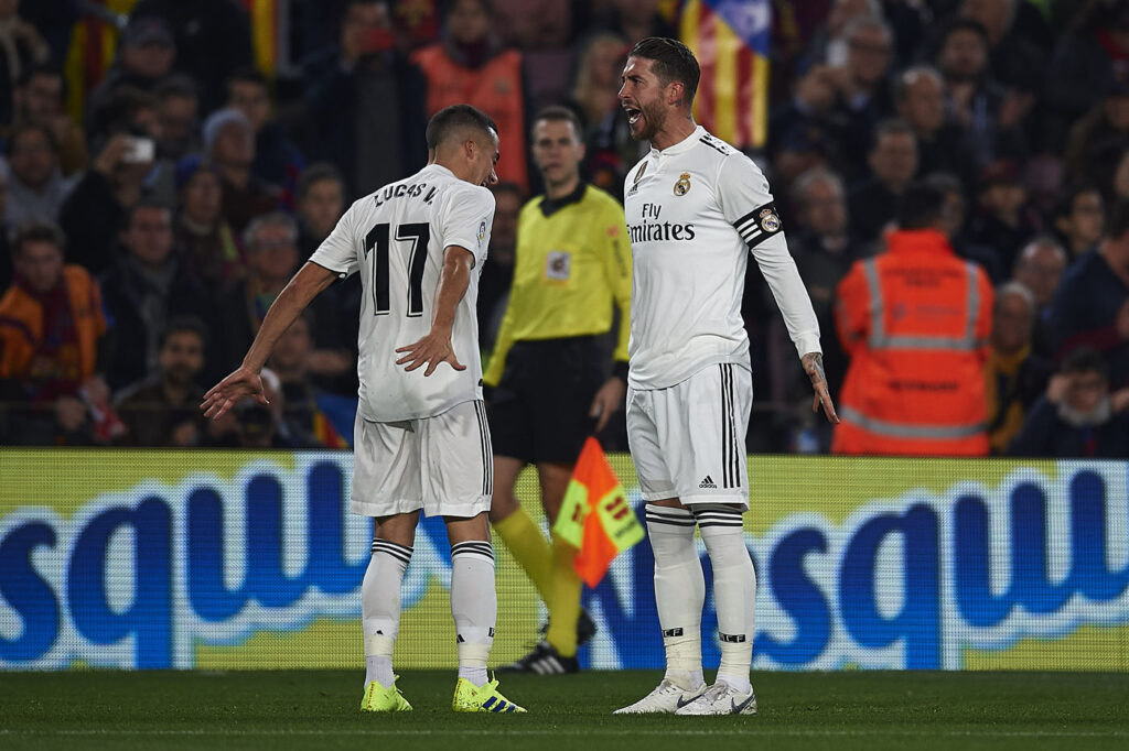 ammonizione Sergio Ramos