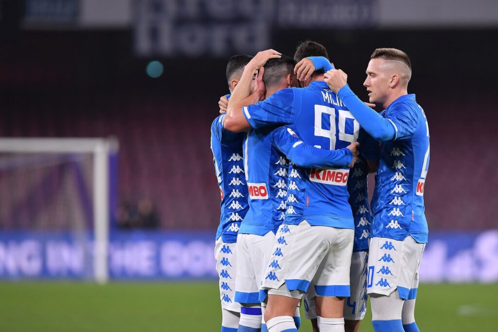 napoli sampdoria streaming