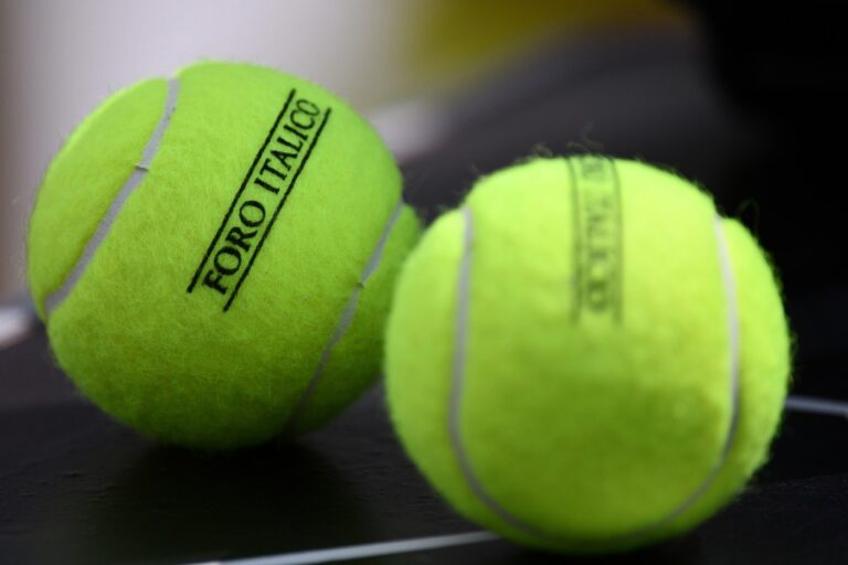protesta lancia palline tennis
