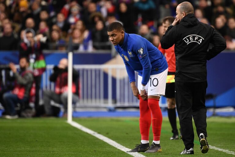 infortunio Mbappé