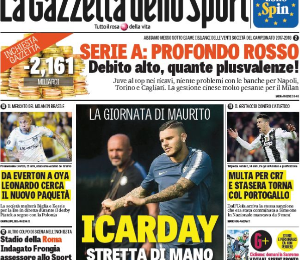 rassegna stampa calcio