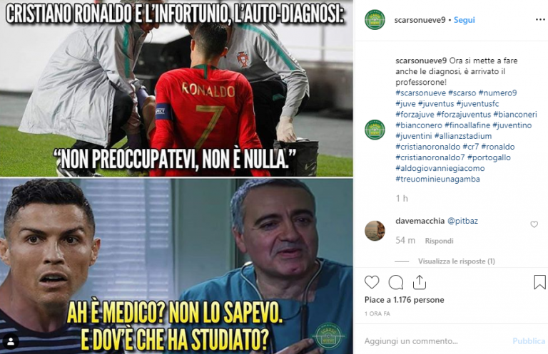 Infortunio Ronaldo