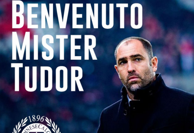 nuove Udinese Tudor