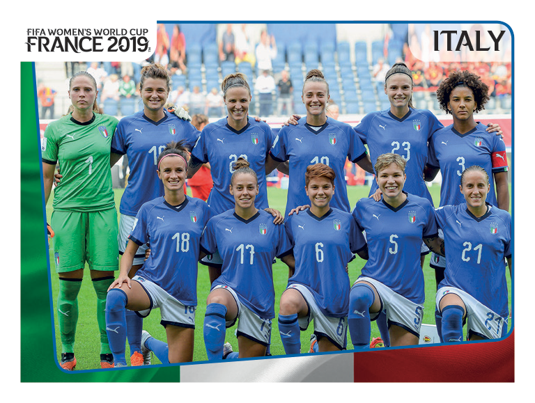 italia femminile Panini