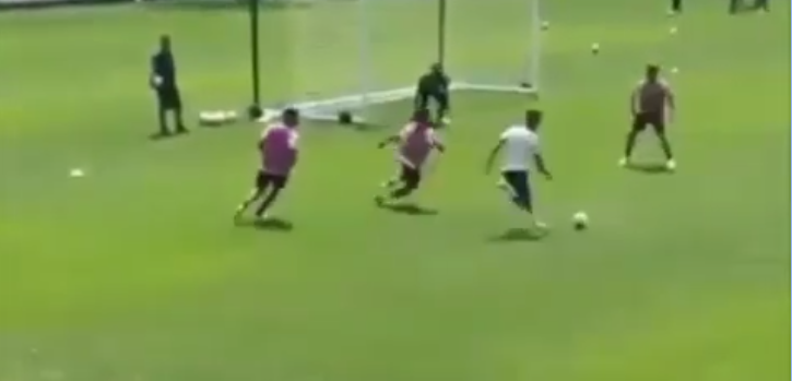 Gol allenamento Ronaldo