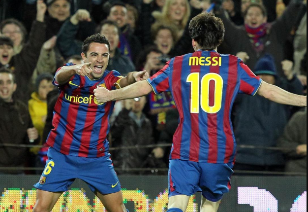 messi xavi