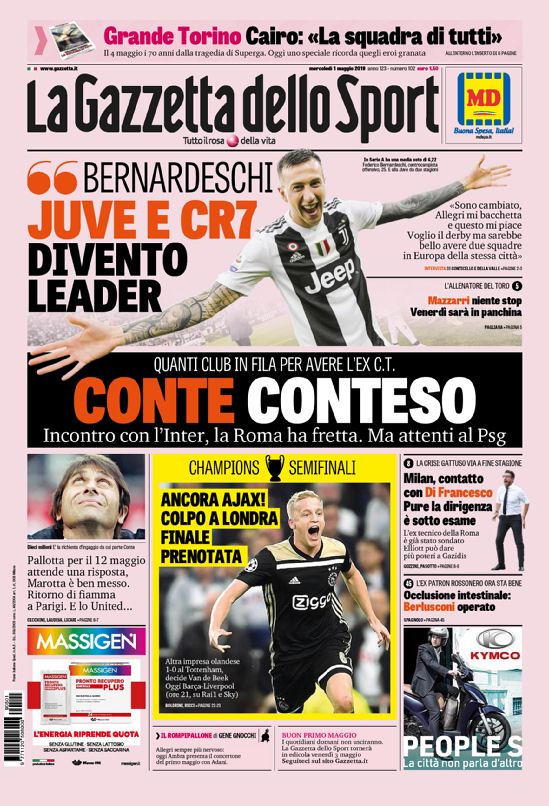 rassegna stampa calcio