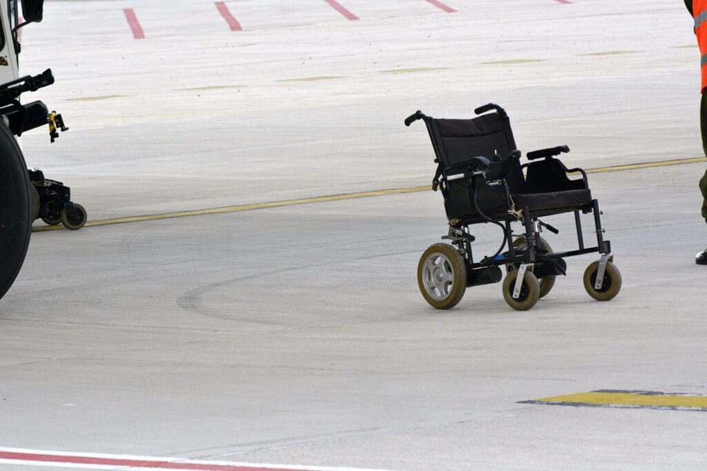 allenatore disabile