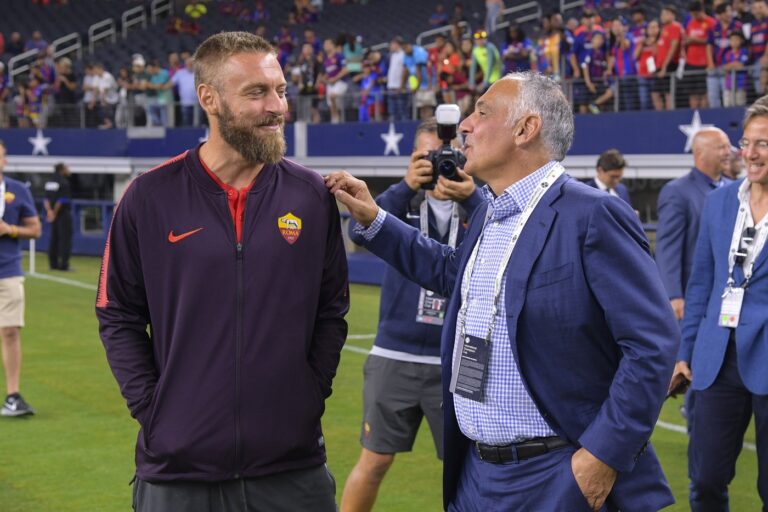 de rossi addio roma