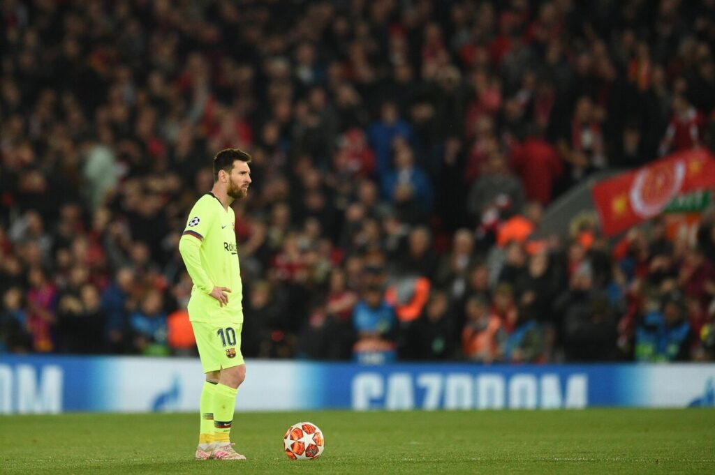 messi criticato dai tifosi