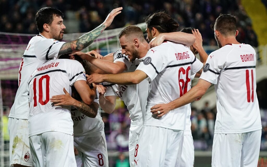 Milan Atalanta in contemporanea