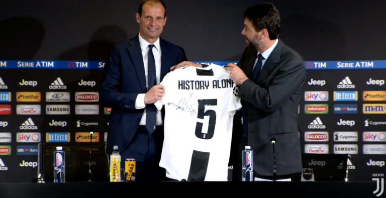 conferenza live Allegri
