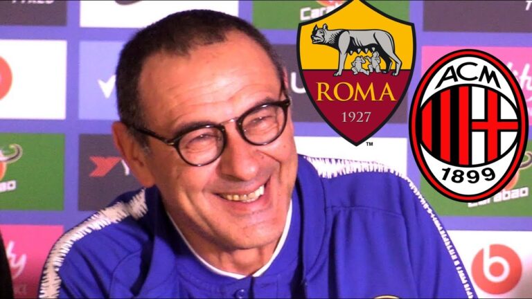 sarri roma milan