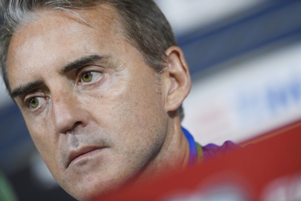 Mancini conferenza