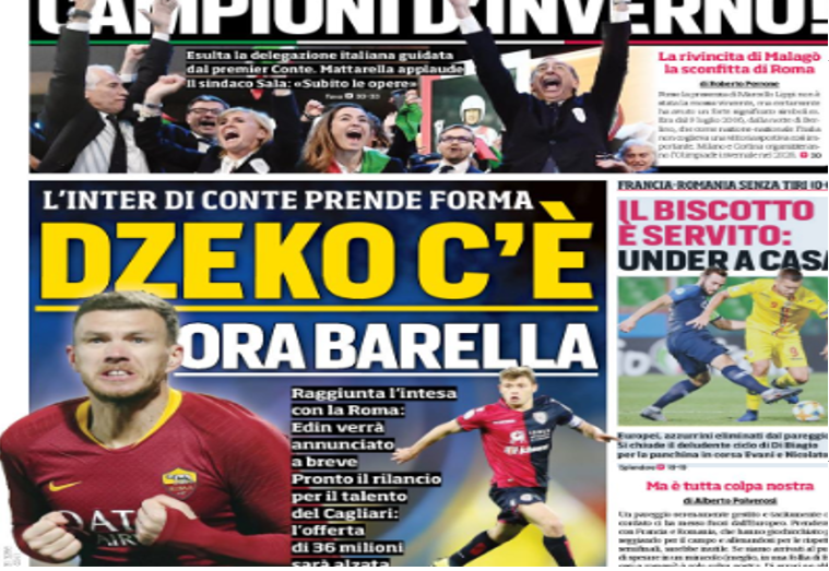 rassegna stampa calcio