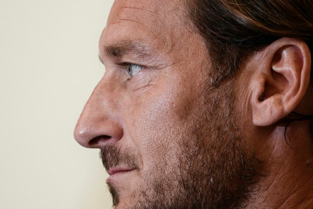 Conferenza stampa Totti