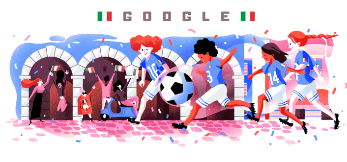 doodle mondiale femminile