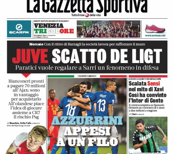 rassegna stampa calcio