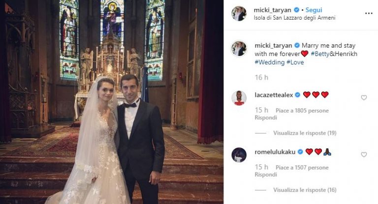al bano matrimonio mkhitaryan