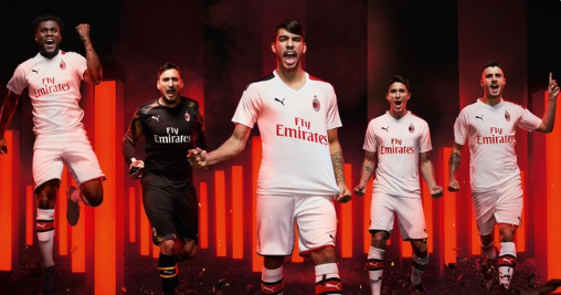 seconda maglia Milan