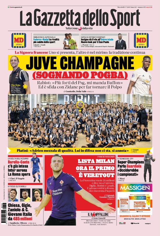 rassegna stampa calcio