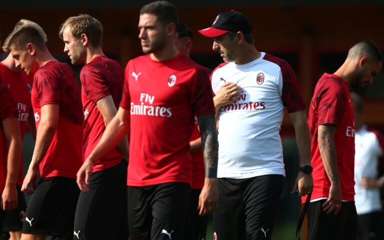allenamento Milan