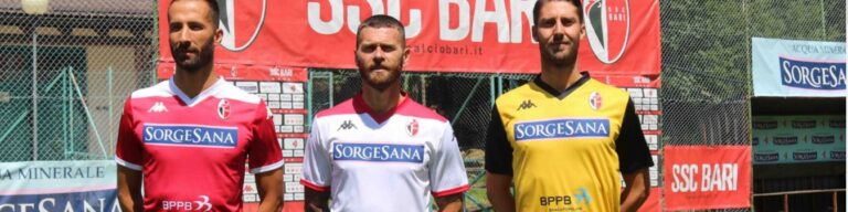 Nuove maglie Bari