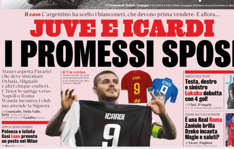 rassegna stampa calcio